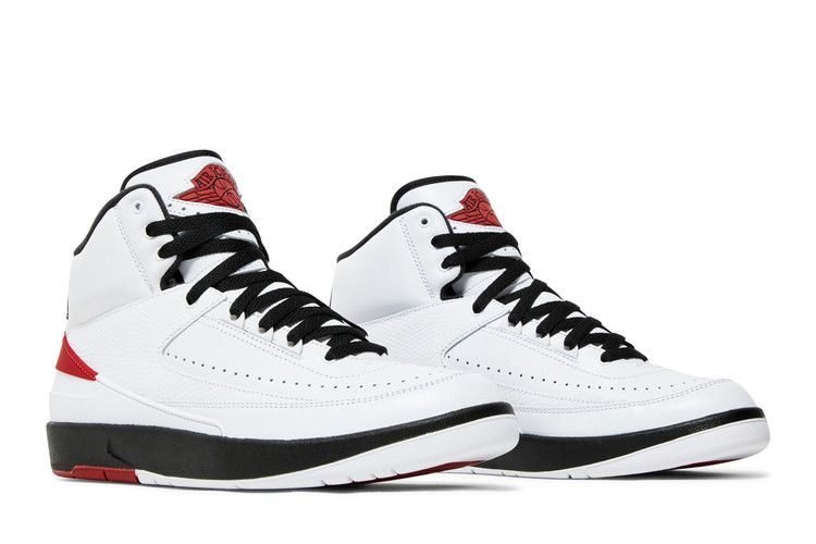 Air Jordan 2 Retro WhiteVarsity RedBlack