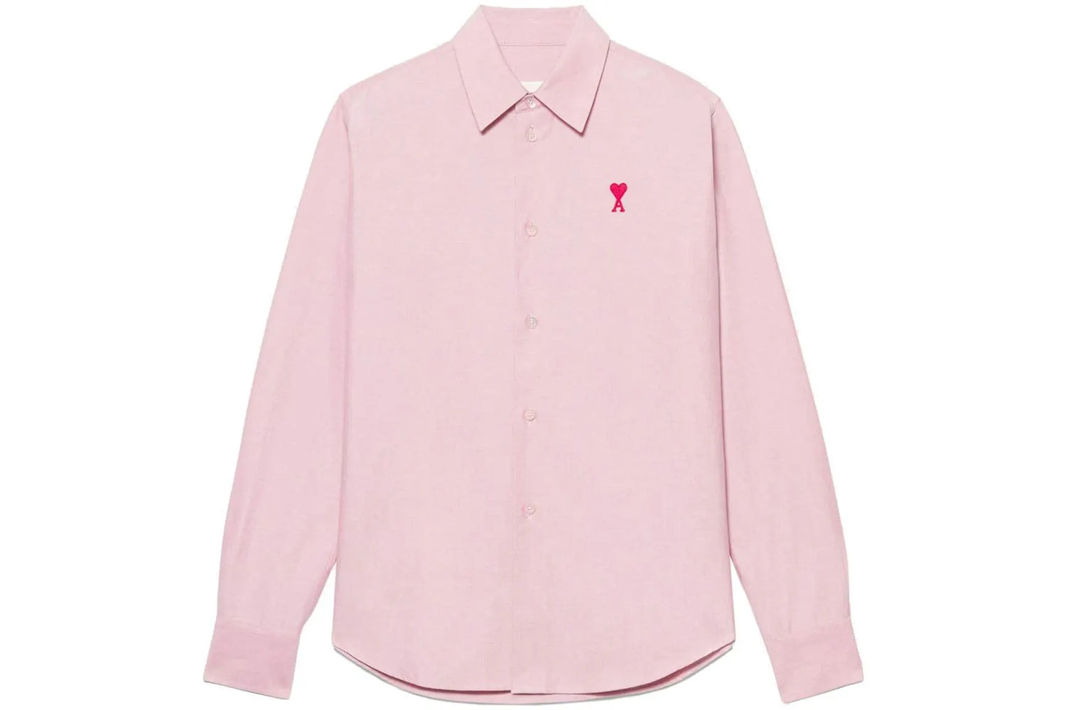 Ami Paris Ami De Coeur Shirt Pink