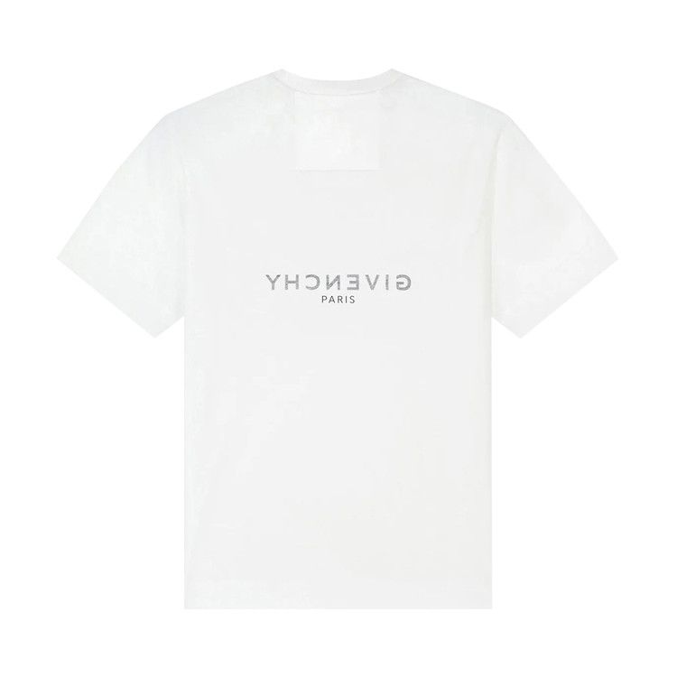 Givenchy Reverse Logo T-Shirt White/Black