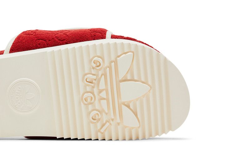 adidas x Gucci Monogram Slide Red