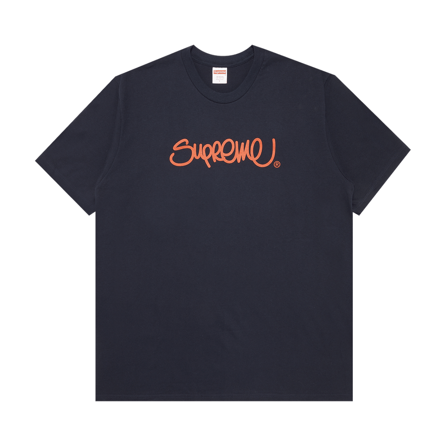 Supreme Handstyle T-Shirt Navy