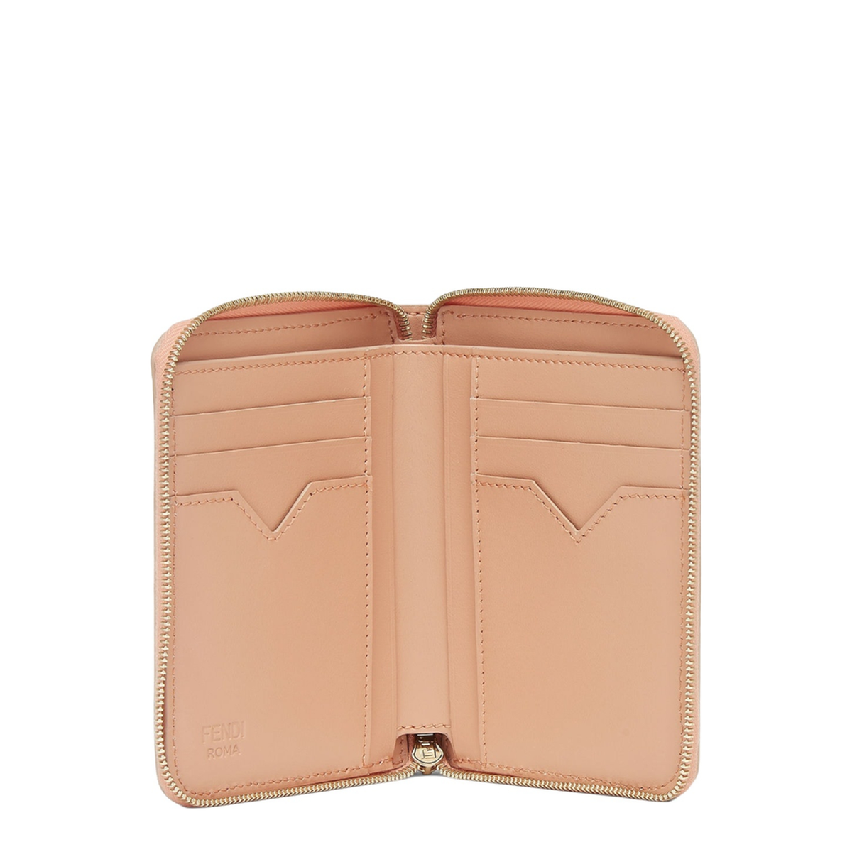 FF Diamonds Medium Wallets Leather Pink