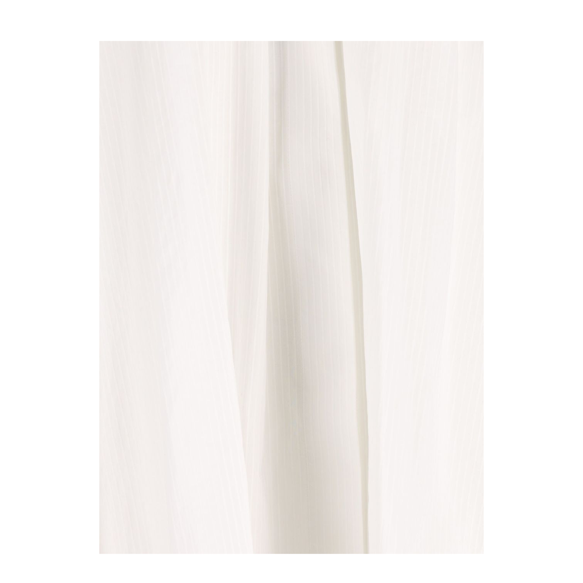 Draped Cotton Dress