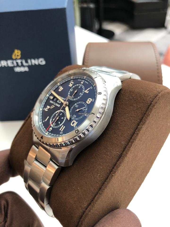 Breitling Aviator 8 Chronograph 43 Full set - 2020