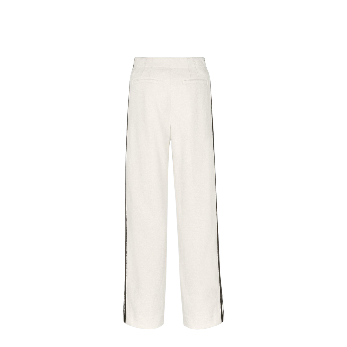 Wide-Leg Bouclé Pants