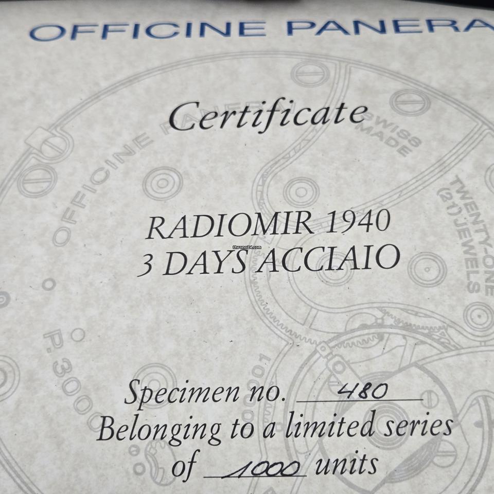 Panerai Radiomir 1940