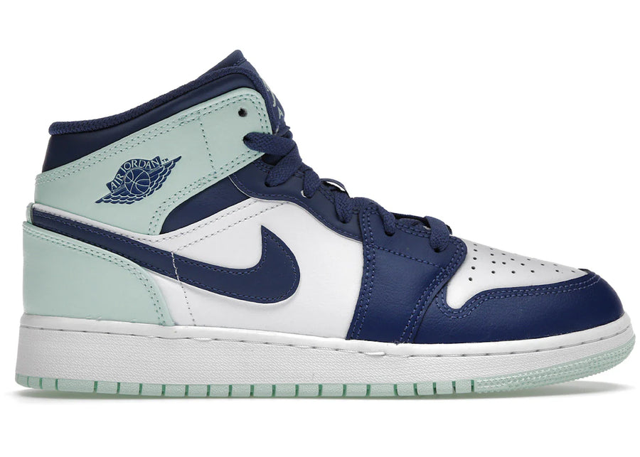 Jordan 1 Mid Mystic Navy Mint Foam GS
