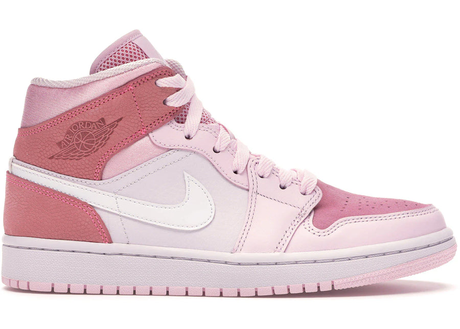 Jordan 1 Mid Digital Pink Womens
