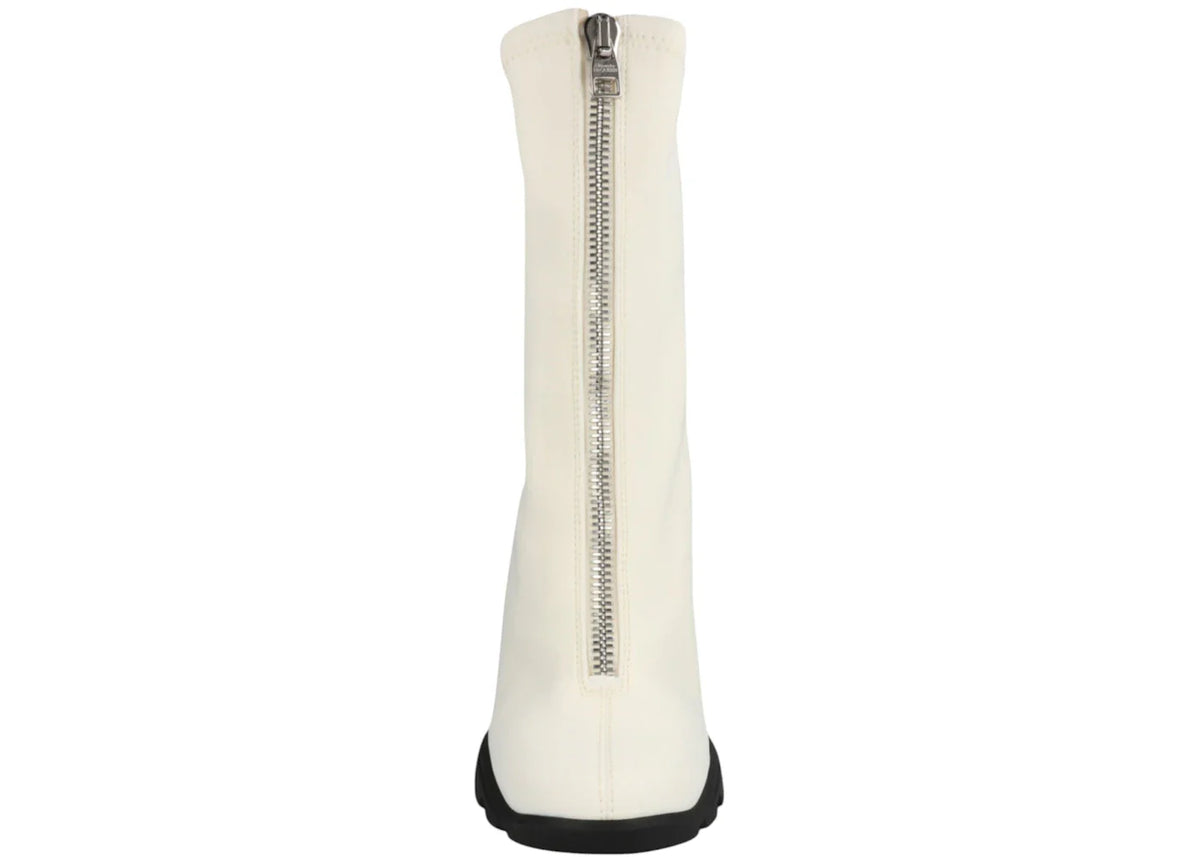 Alexander Mcqueen Slim Tread Boot White Black (Women'S)