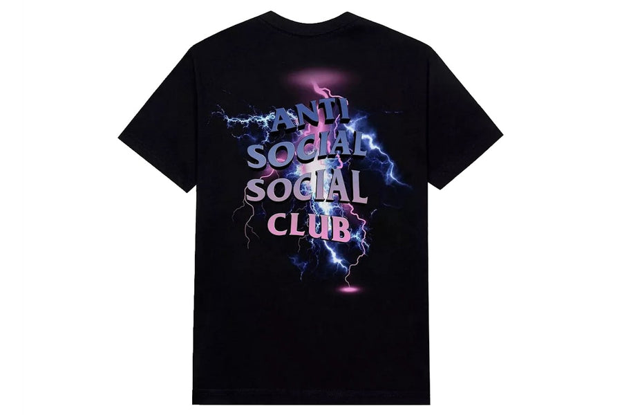 Anti Social Social Club Bolt From The Blue T-Shirt Black