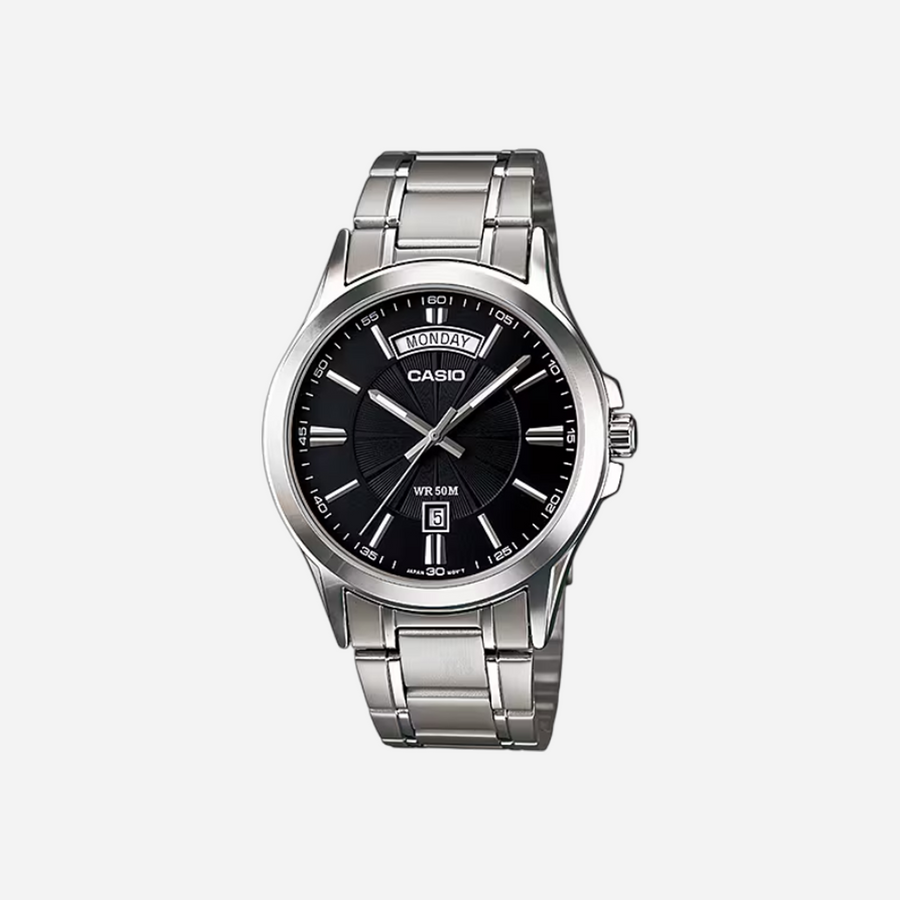 Casio Enticer Analog Black Dial Men's Watch (MTP-1381D-1AVDF)