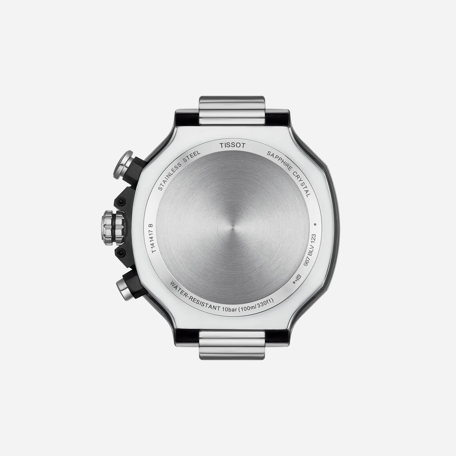Tissot T-Race Chronograph White Dial Black Synthetic Strap Watch