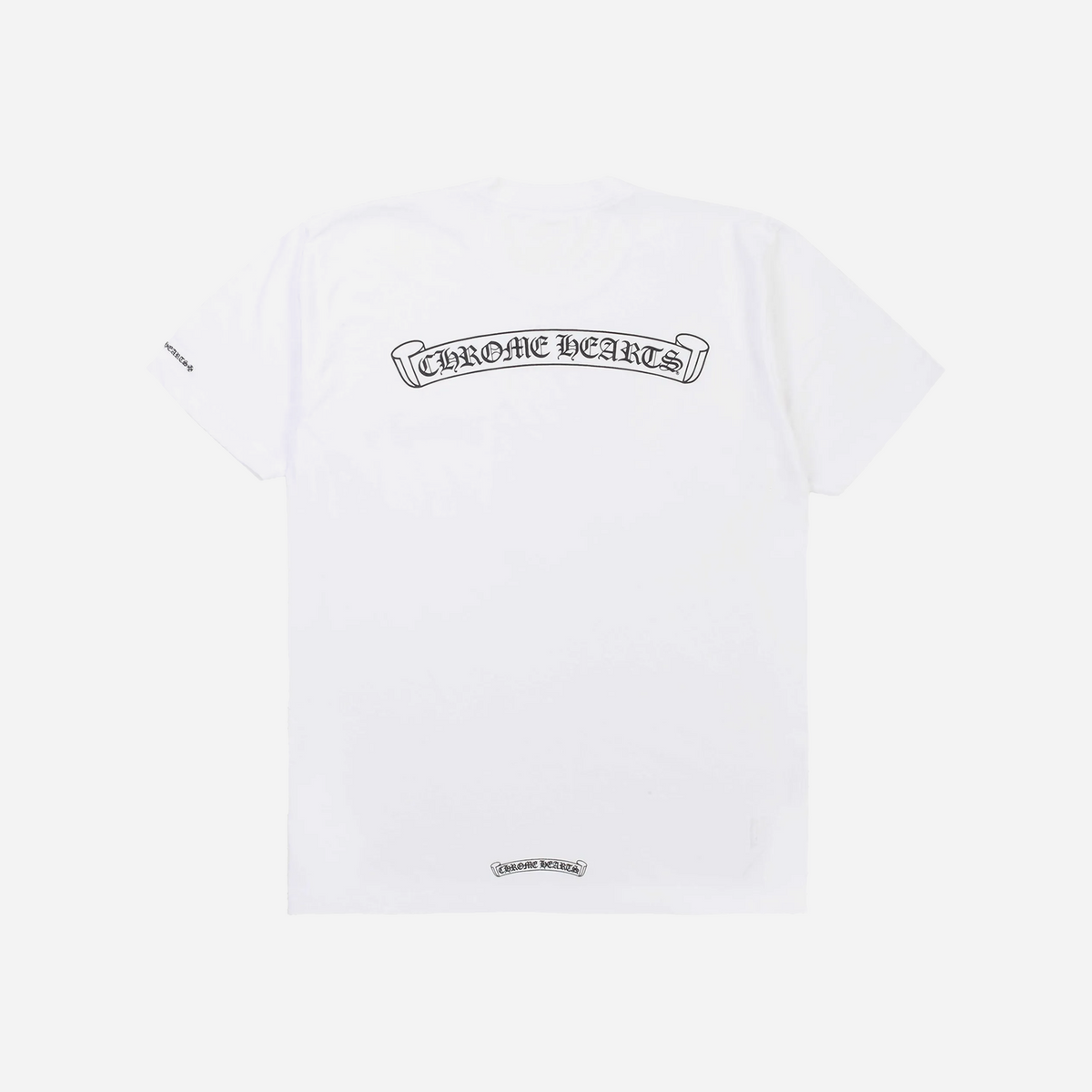 Chrome Hearts Scroll Logo Pocket T-Shirt White