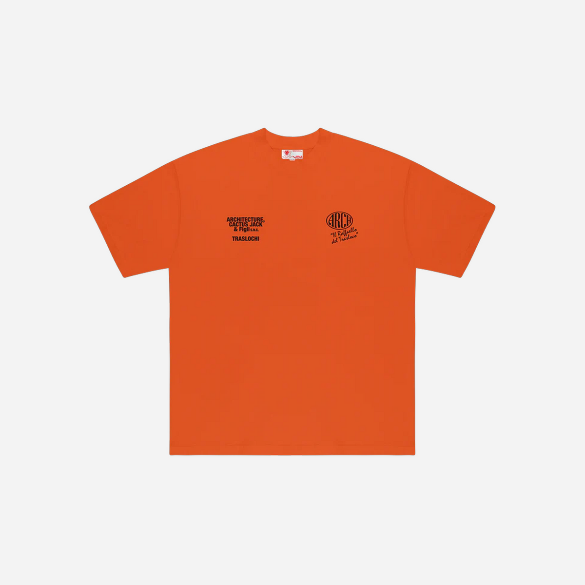 CJ x ARCH Traslochi T-Shirt Orange