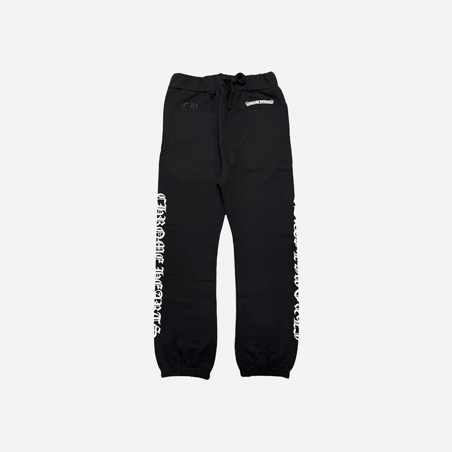 Chrome Hearts Logo Sweatpants Black