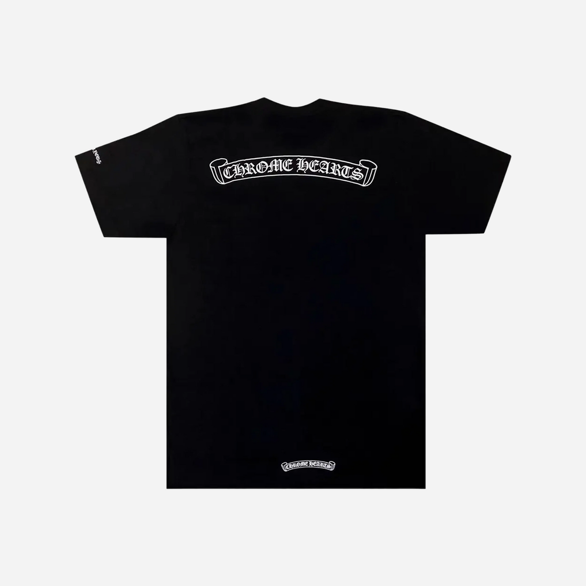 Chrome Hearts Scroll Logo T-Shirt Black