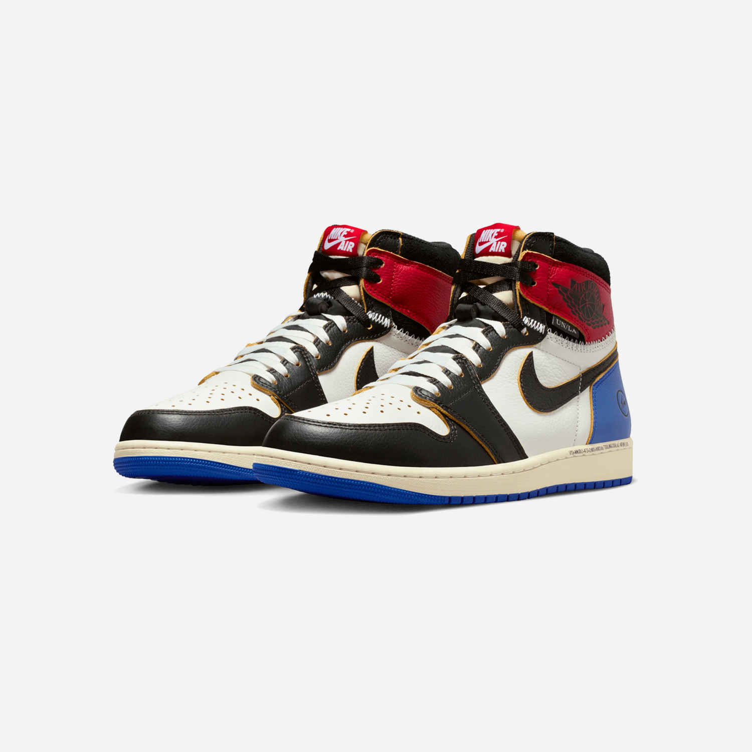 Nike Air Jordan 1 Retro High OG SP Fragment x Union LA Varsity Red Sport Royal