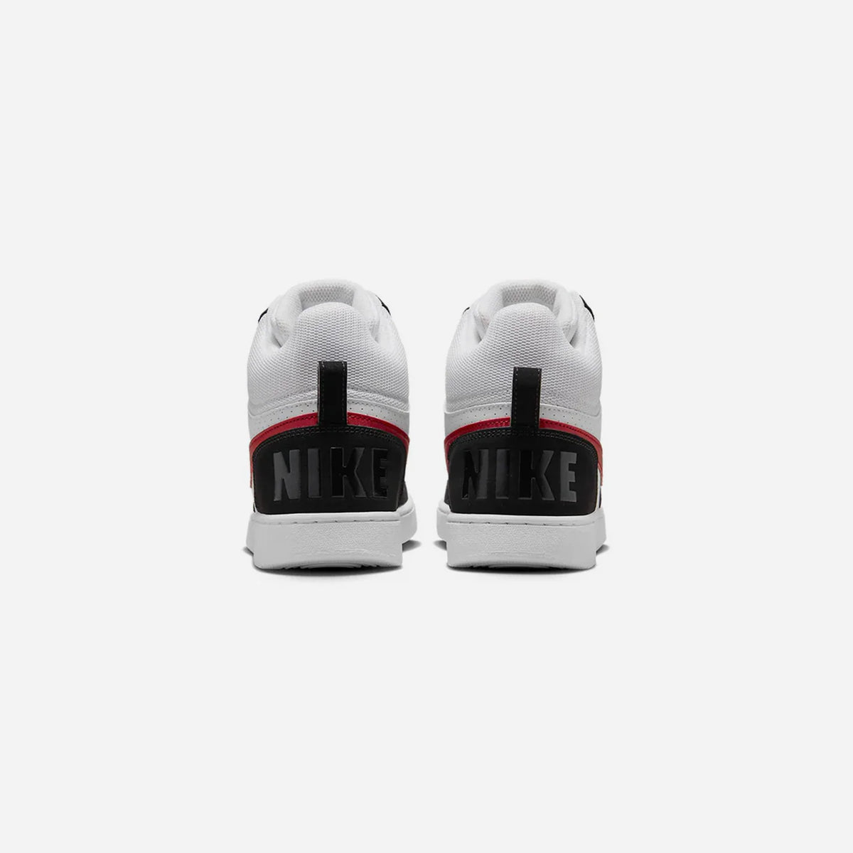 Nike Court Borough Mid White Red Black