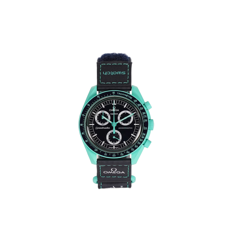 Swatch x Omega Mission On Earth Polar Lights