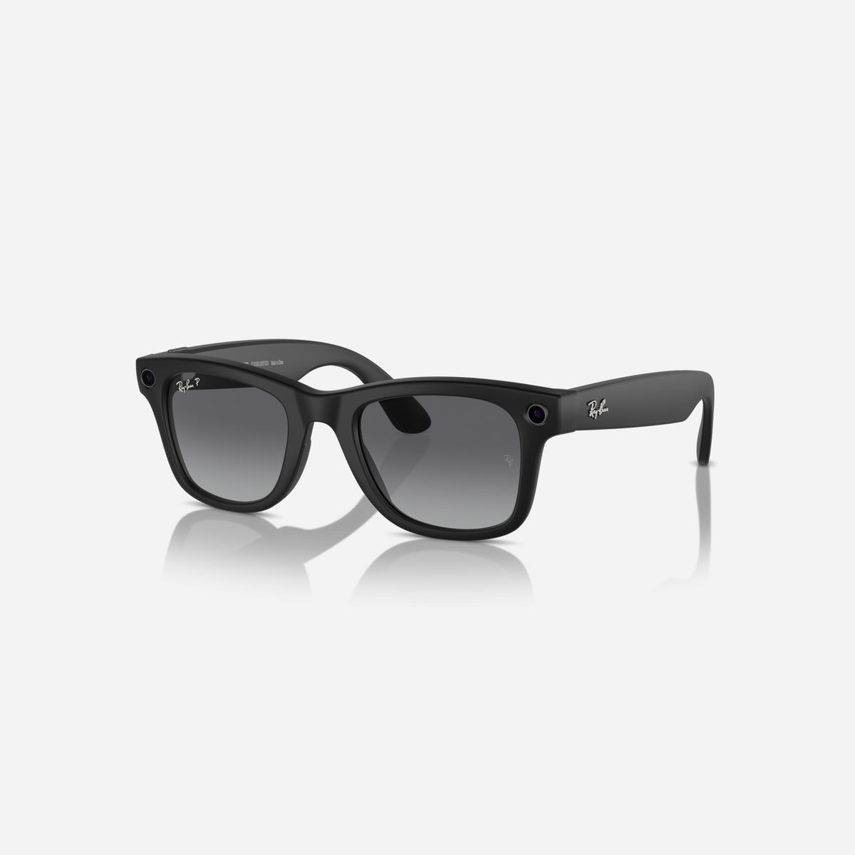 Ray-Ban Meta Wayfarer Large Matte Black Graphite Gradient Polarized Gen 1