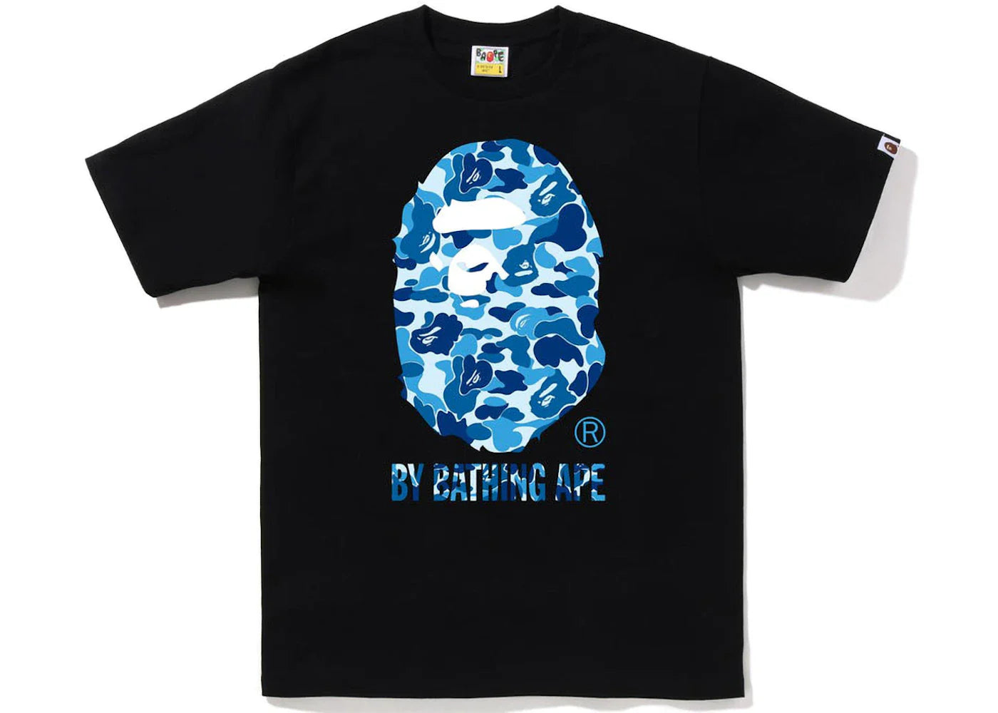 Bape Abc Camo By Bathing Ape T-Shirt Black/Blue