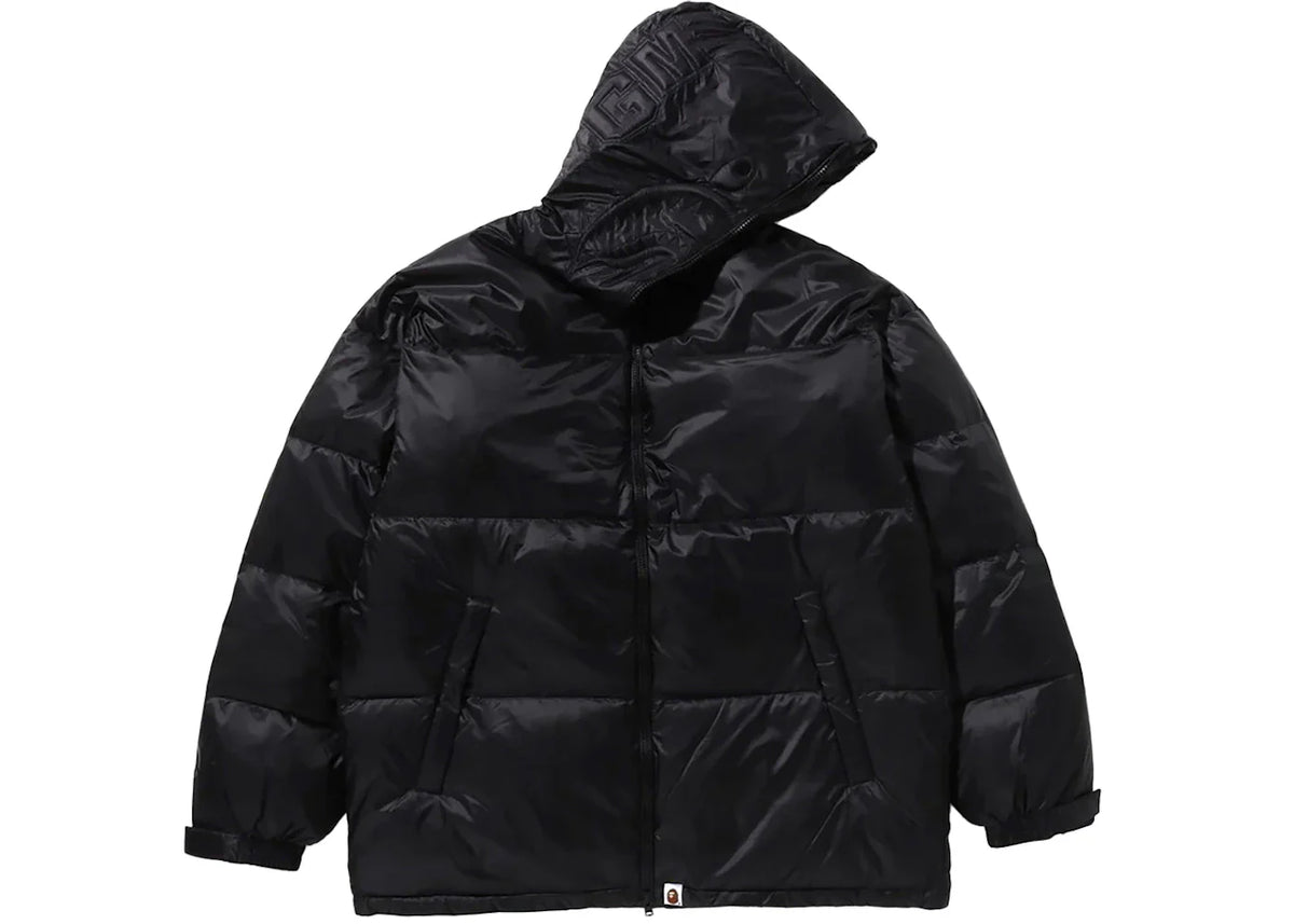 Bape Shark Relaxed Fit Down Jacket Black