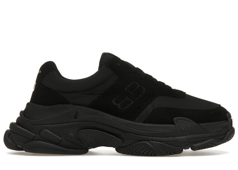 Balenciaga Triple S Nylon Black