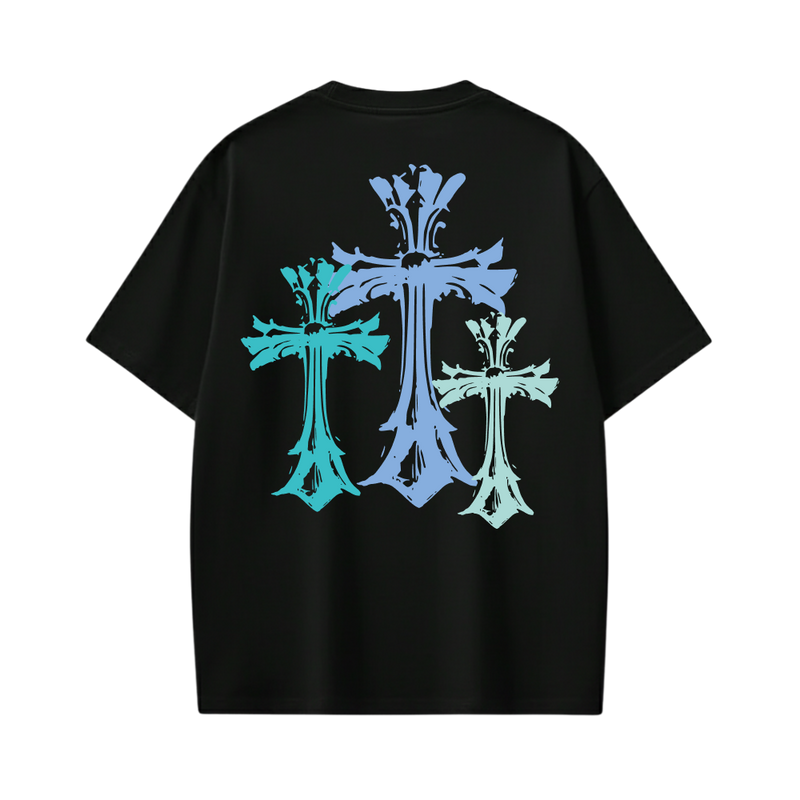 Blacklist Crosses Black T-Shirt