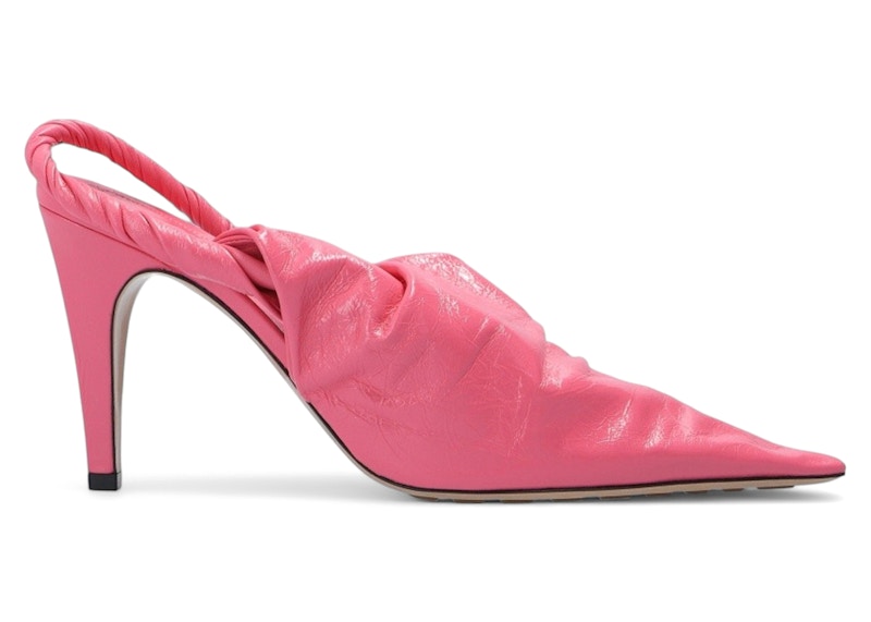 Bottega Veneta Pointed Toe Mules Pink (Women's)