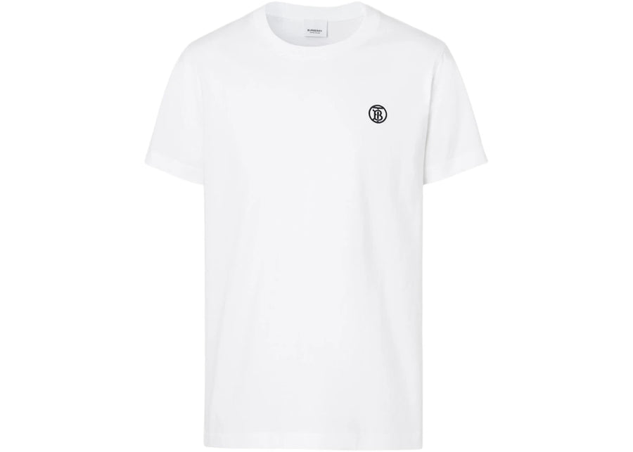 Burberry Monogram Motif Cotton T-Shirt White/Black