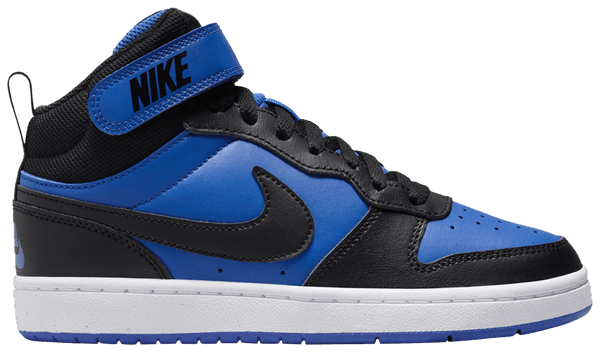 Nike Court Borough Mid 2 GS Black Game Royal