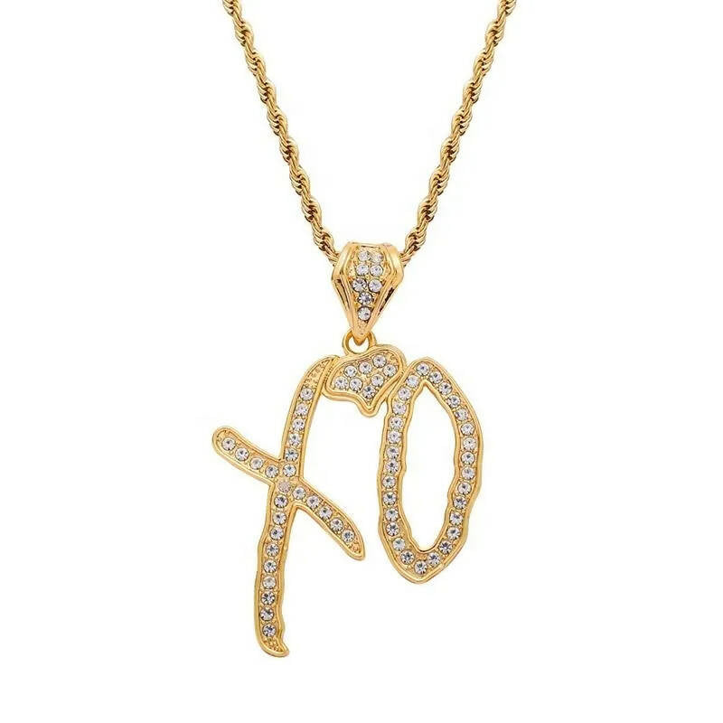 XO ICED OUT PENDANT