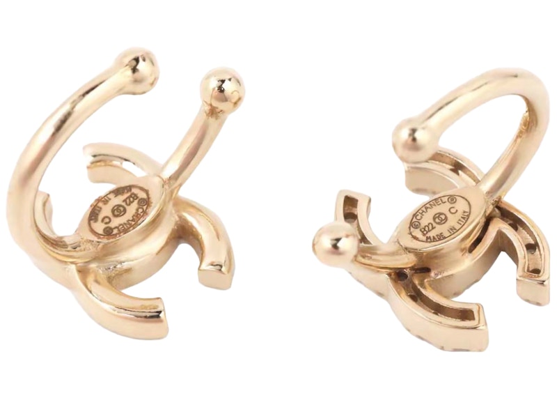 Chanel CC Lip Rings Glod