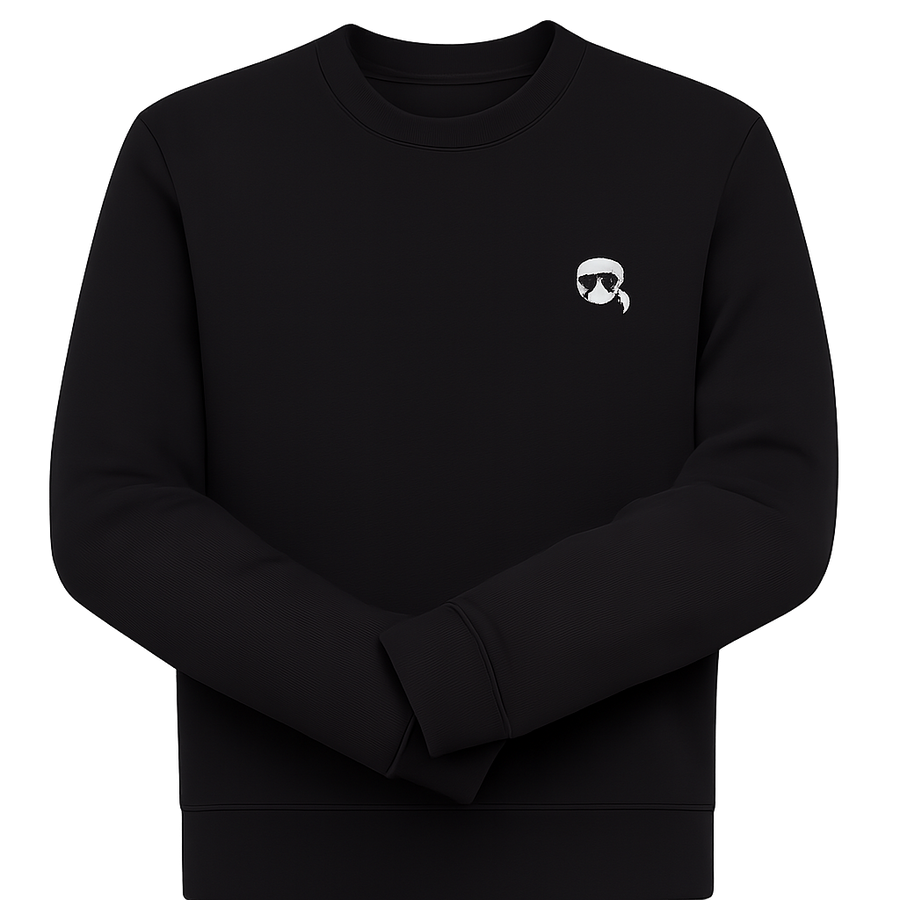 IKON PATCH SWEATSHIRT Black