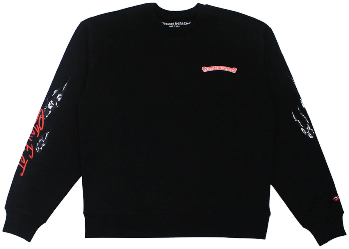 Chrome Hearts Matty Boy Stay Fast Sweater Black
