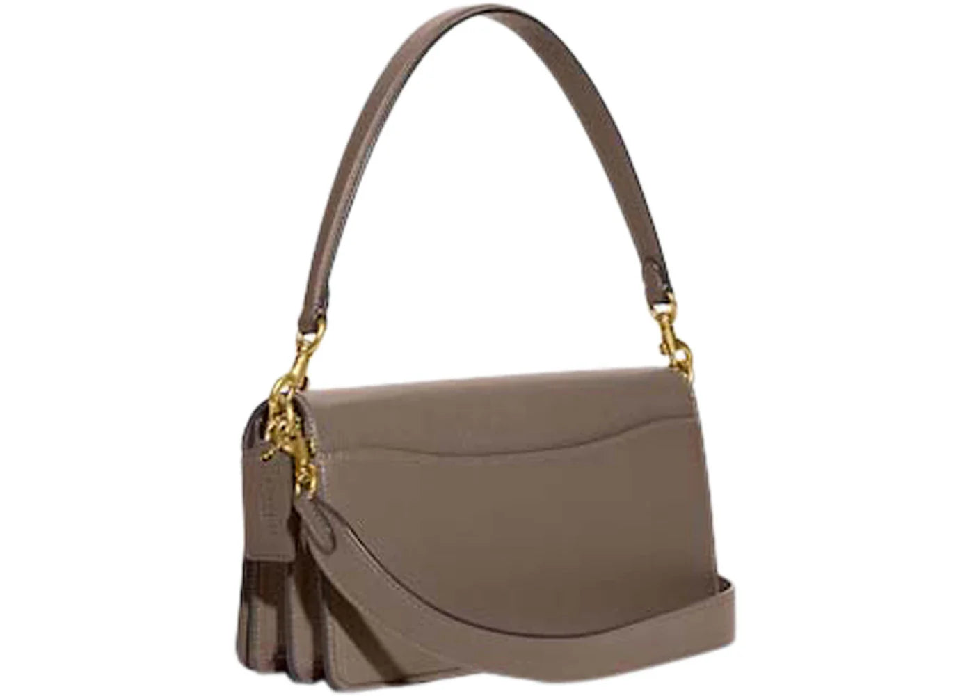 Coach Shoulder Bag Tabby 26 Brass/Dark Stone