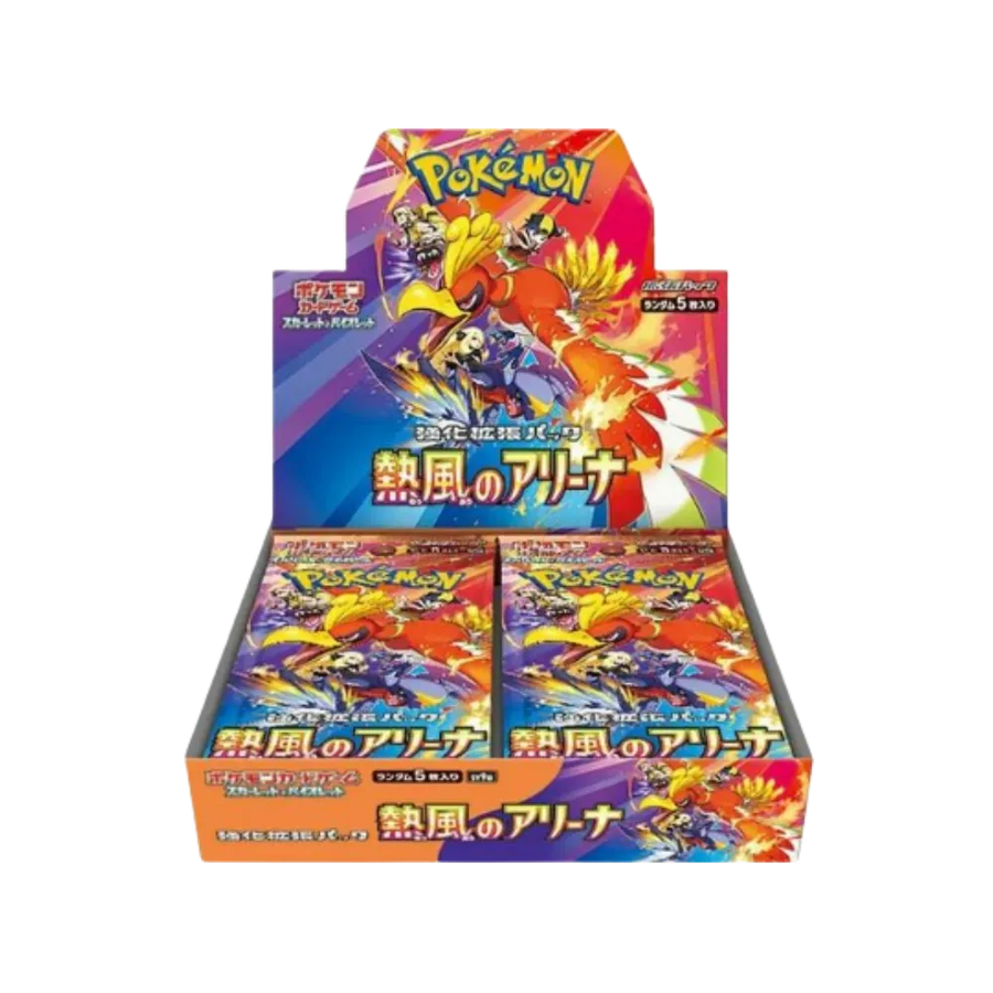 Pokemon Japanese Heat Wave Arena Booster Box