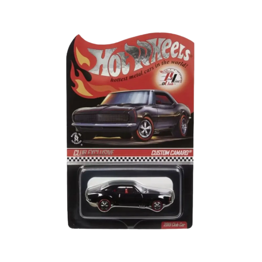 Hot Wheels RLC Custom Camaro Spectraflame Black