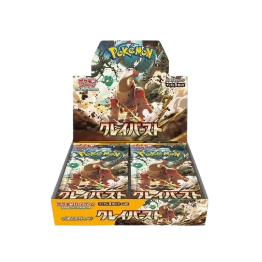 Pokemon Japanese Clay Burst Booster Box