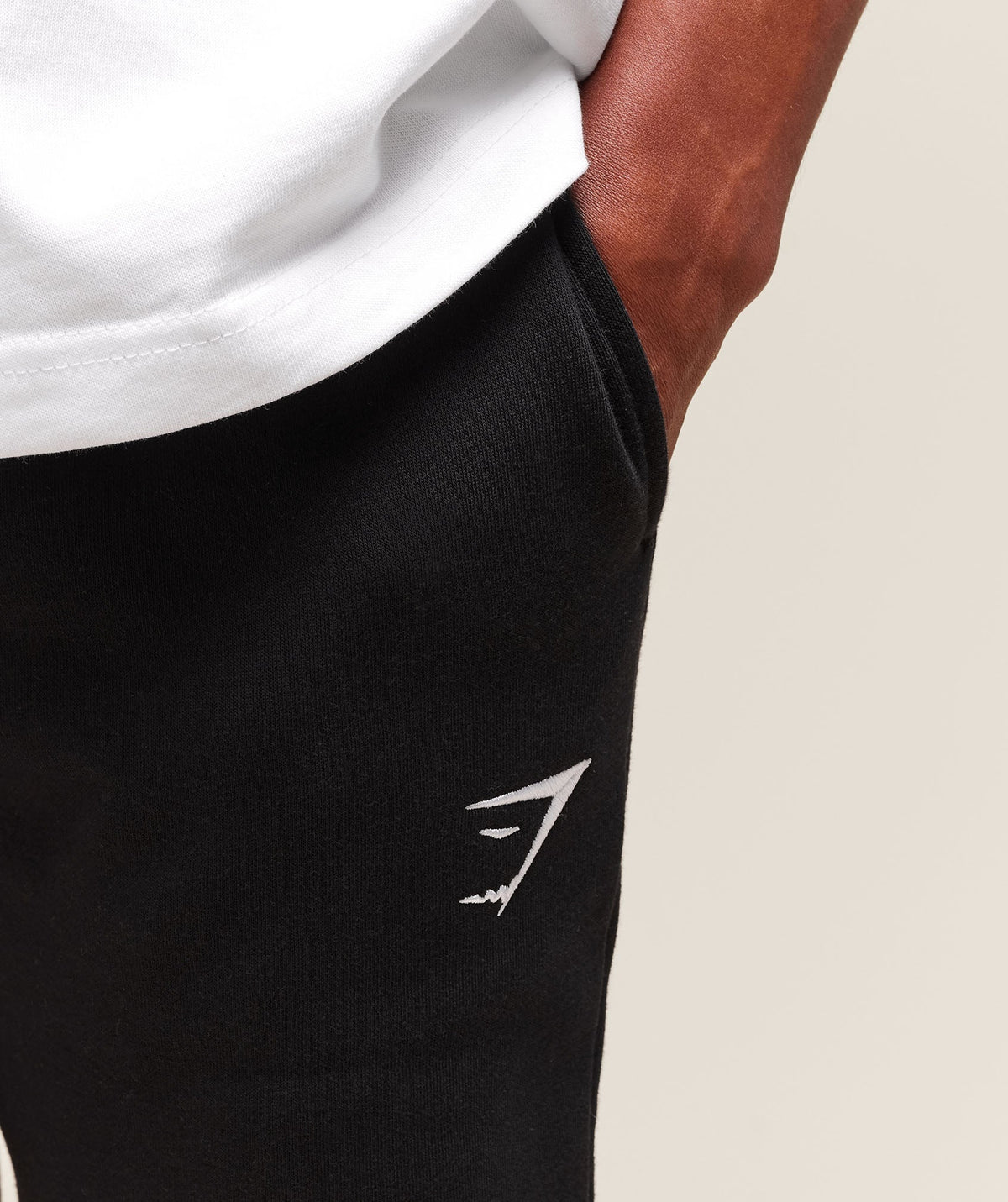 Gymshark Crest Tall Joggers Black