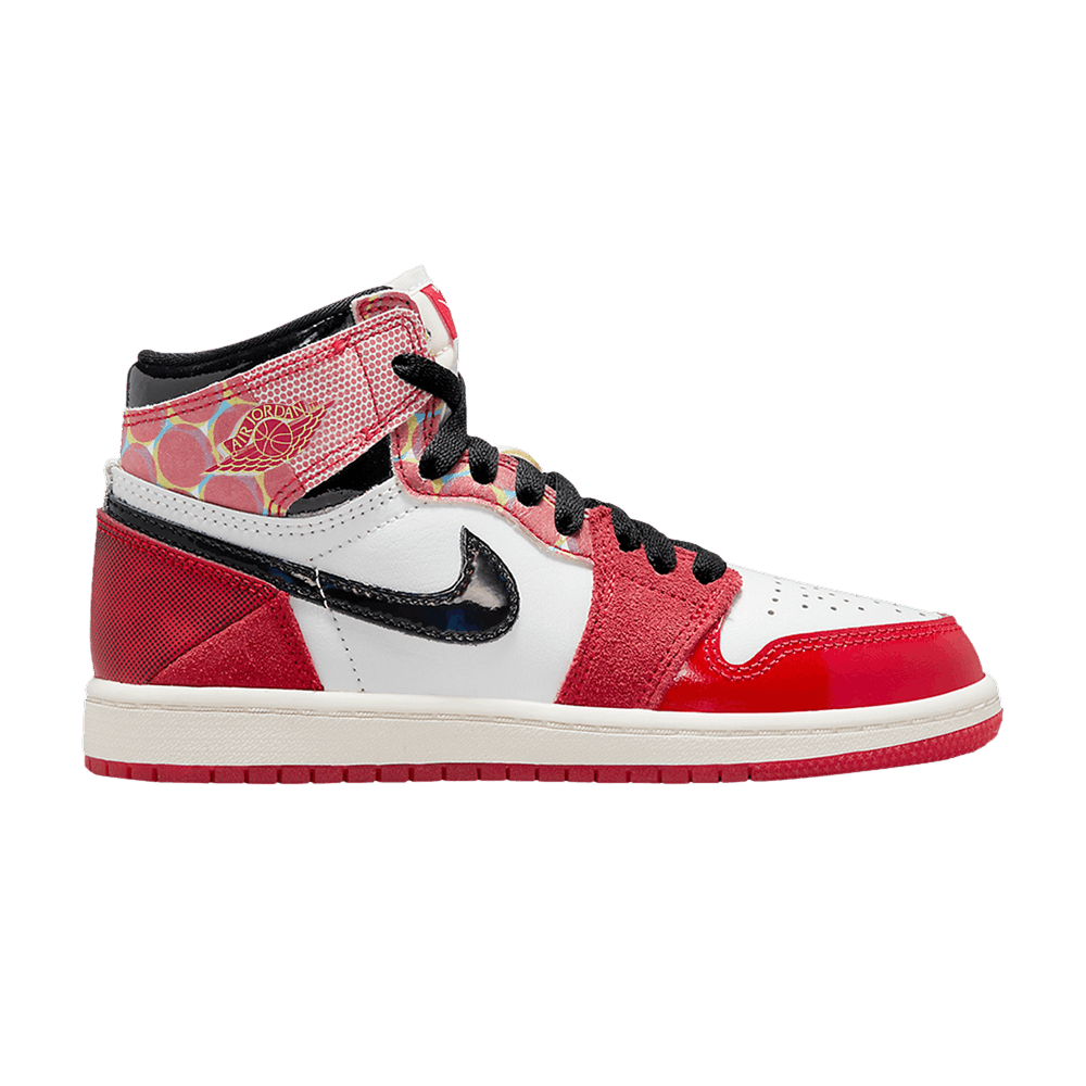 Jordan 1 Retro High OG Spider-Man Across the Spider-Verse (Pre School Kids)