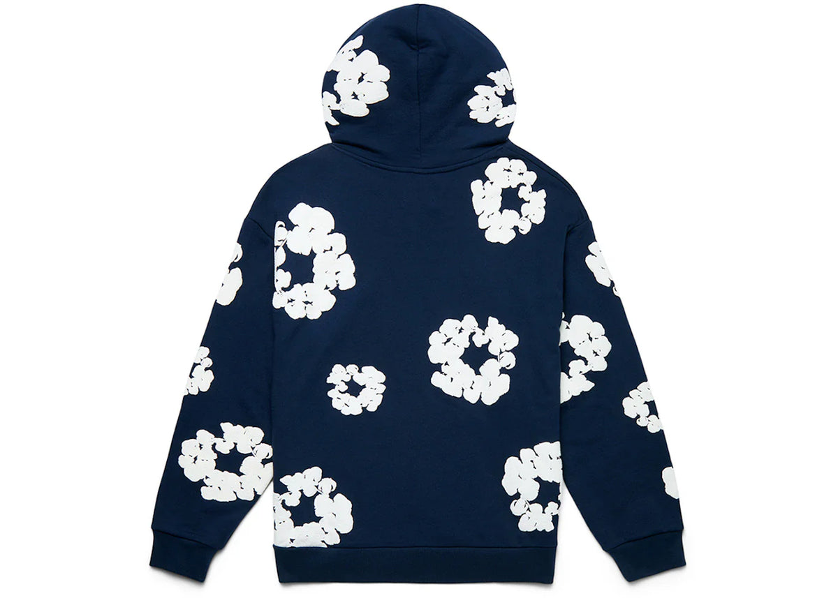 Denim Tears Cotton Wreath Sweatshirt Navy
