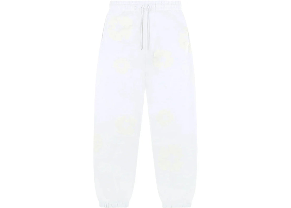 Denim Tears Mono Cotton Wreath Sweatpants White