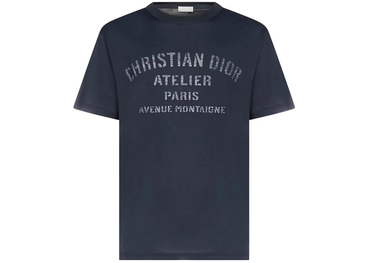 Dior Oversized Christian Dior Atelier T-Shirt Navy