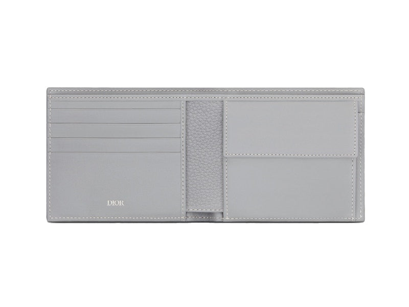 Dior by Birkenstock Christian Dior 1947 Signature (4 Card Slot/Coin Pocket) Wallet Dior Gray