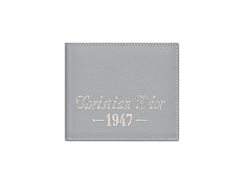 Dior by Birkenstock Christian Dior 1947 Signature (4 Card Slot/Coin Pocket) Wallet Dior Gray