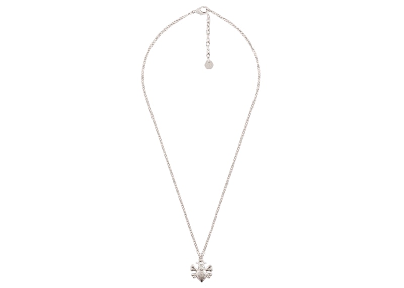 Dior And Shawn Pendant Necklace Silver