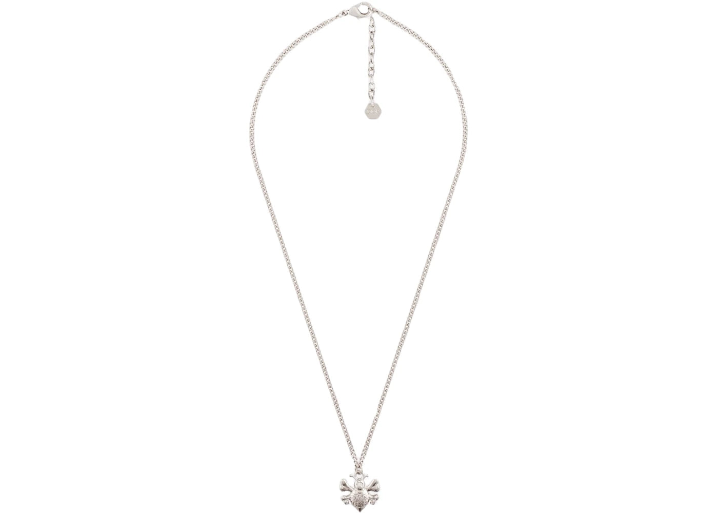 Dior And Shawn Pendant Necklace Silver