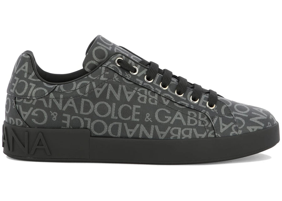 Dolce & Gabbana Portofino Allover Logo Black