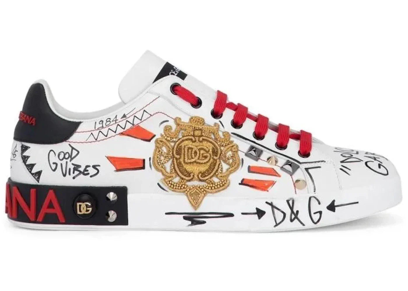 Dolce & Gabbana Portofino Embroidery And Studs